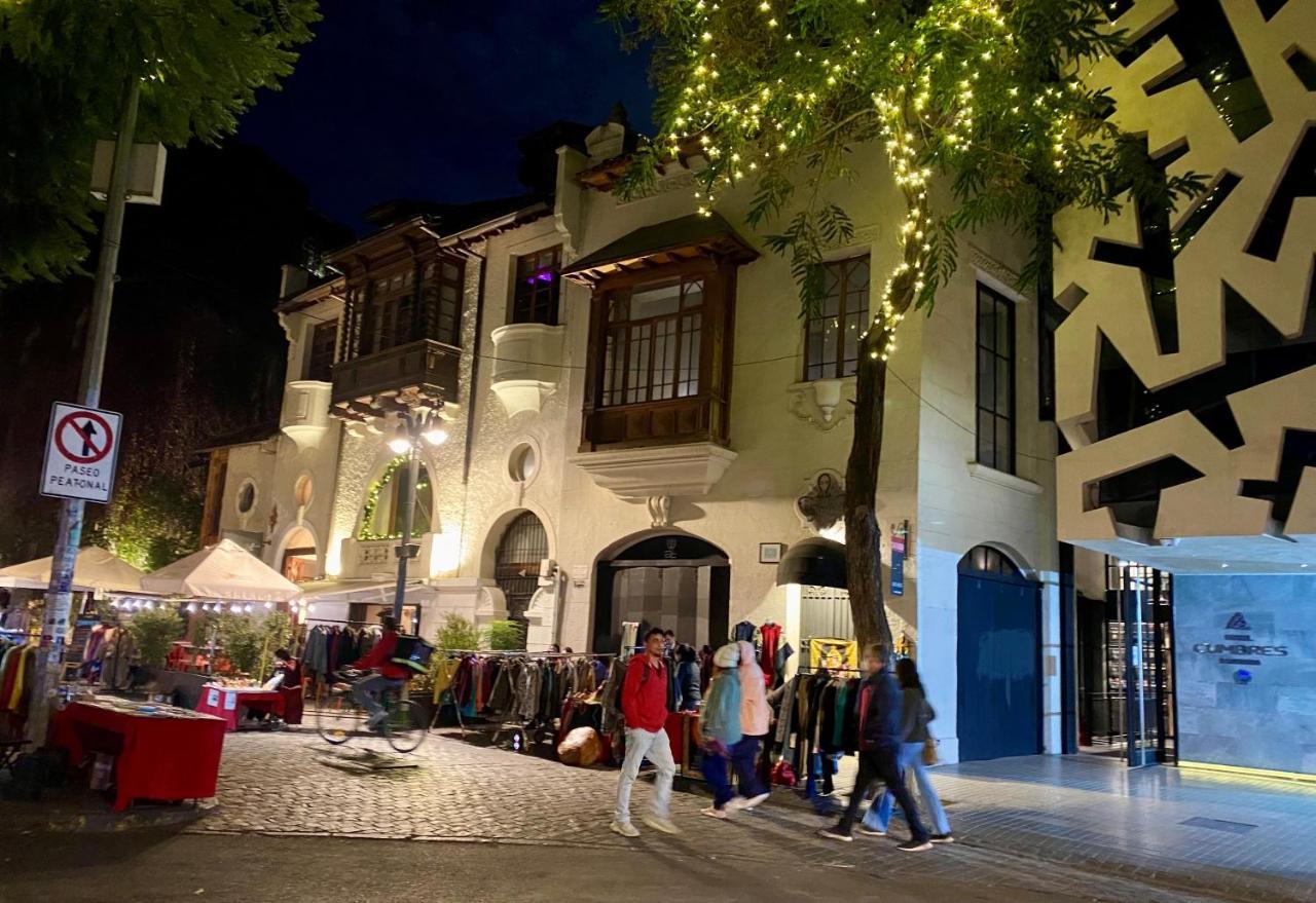 Bed & Breakfast Lastarria Santiago Exterior foto